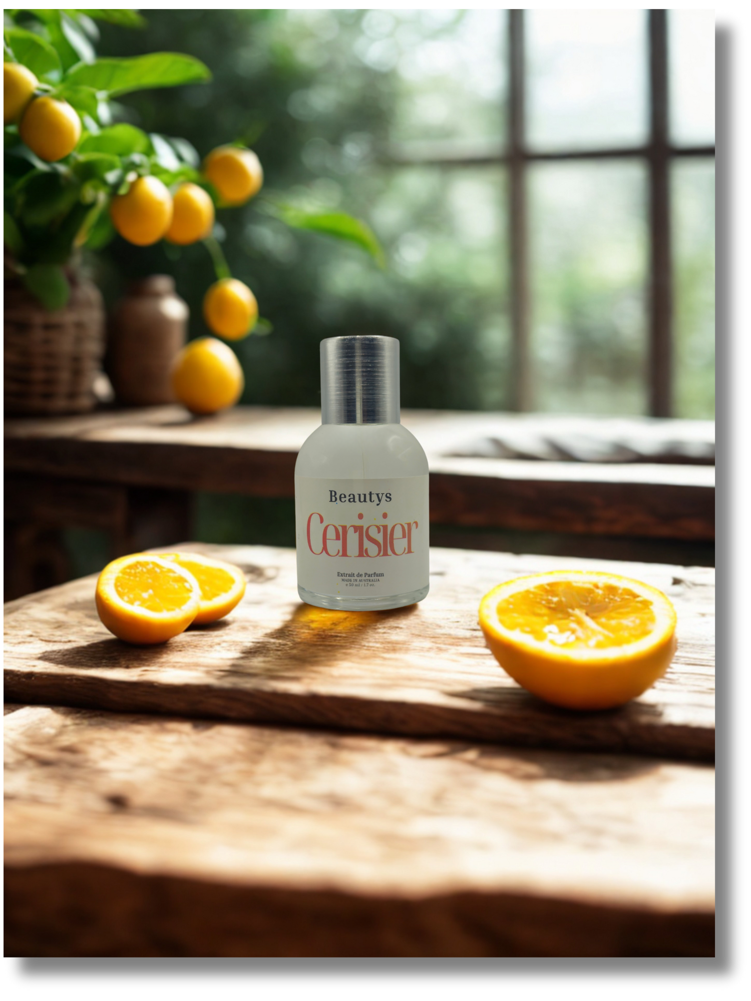 Cerisier hybrid cologne – artisanal fruity-woody luxury cologne, Australian-made