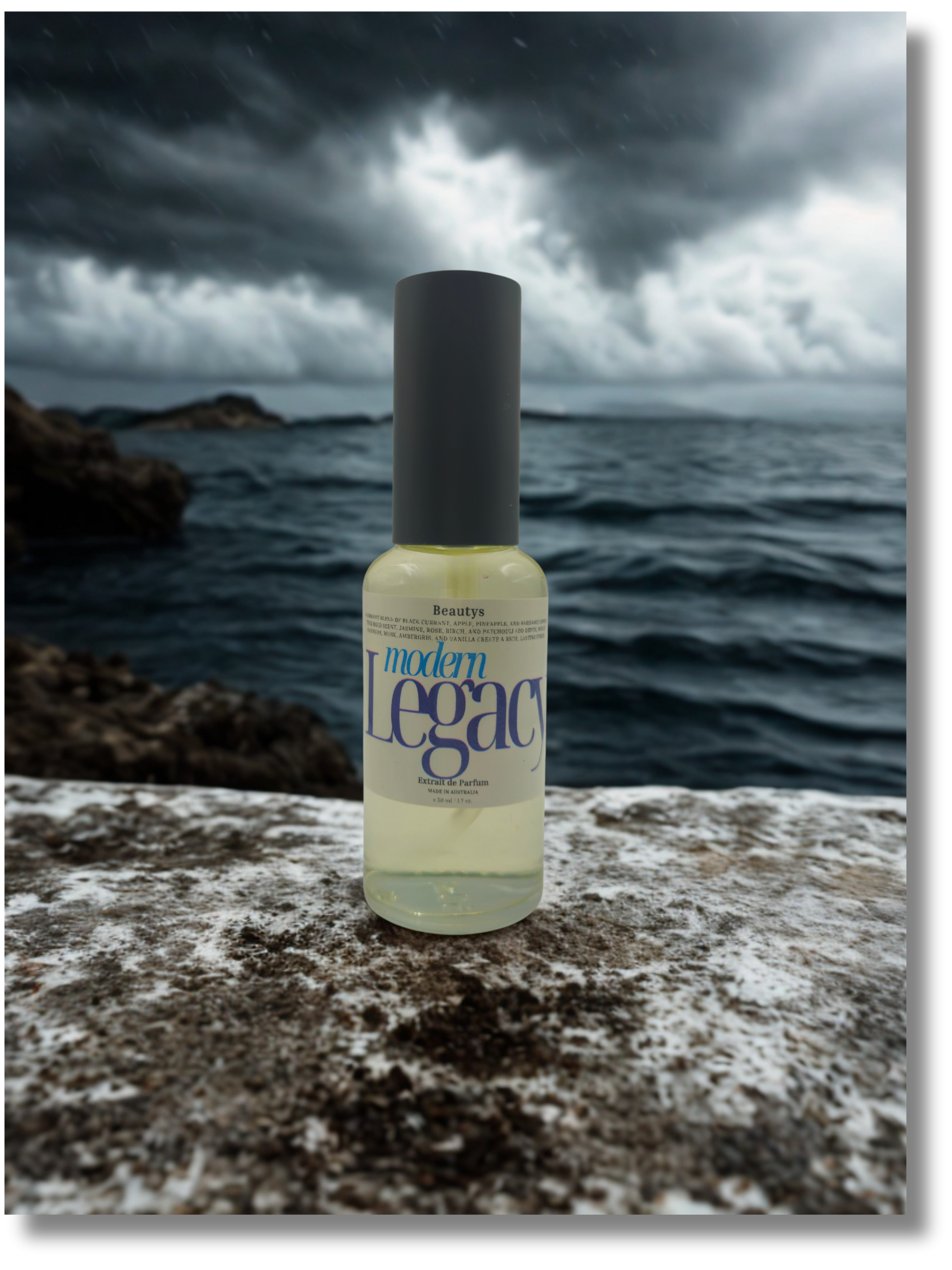 Modern Legacy long lasting masculine citrus perfume