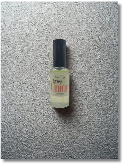 Intense Union bold spicy men’s cologne perfume bottle