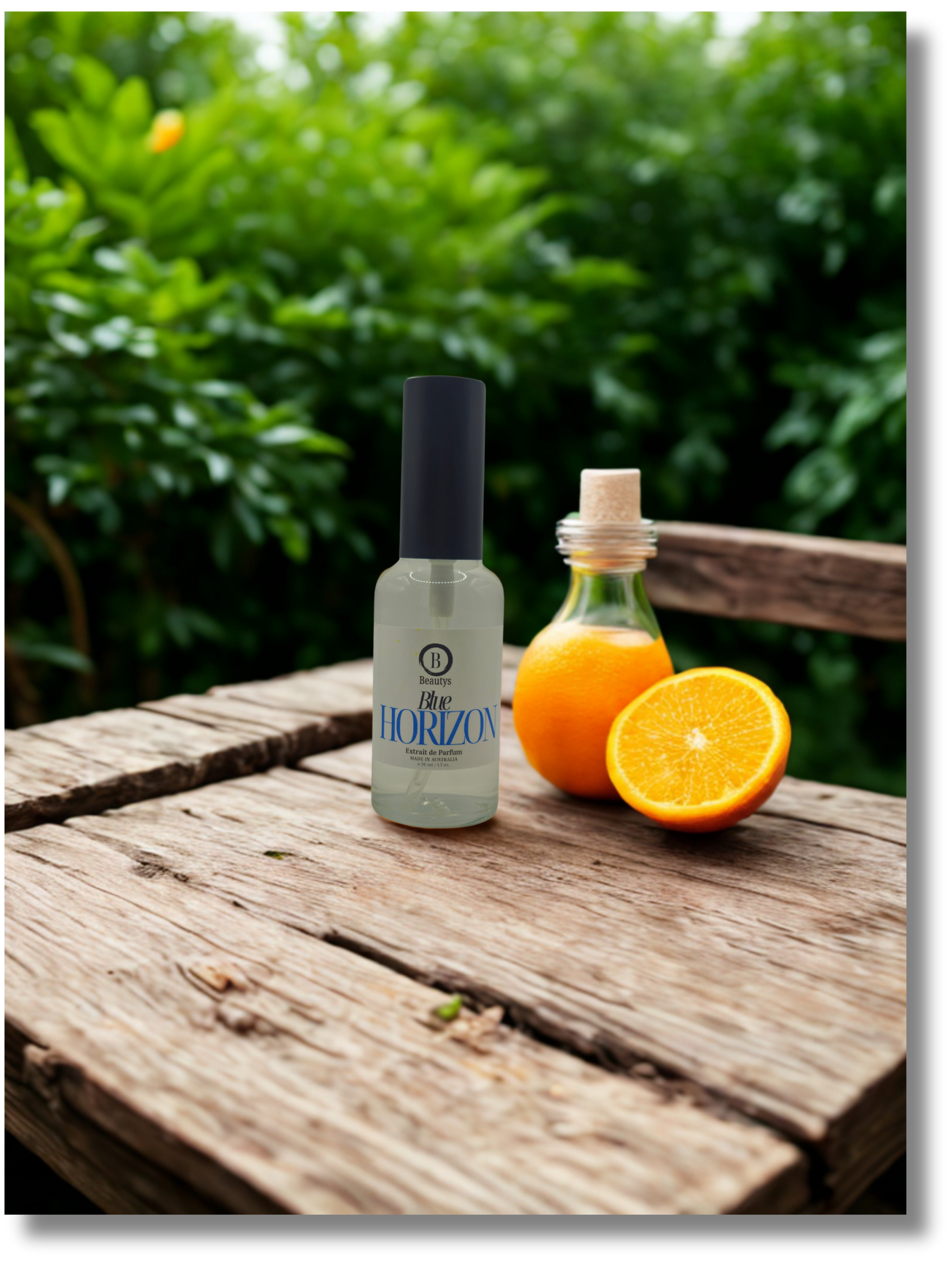 Blue Horizon unisex pear bergamot extrait de parfum bottle