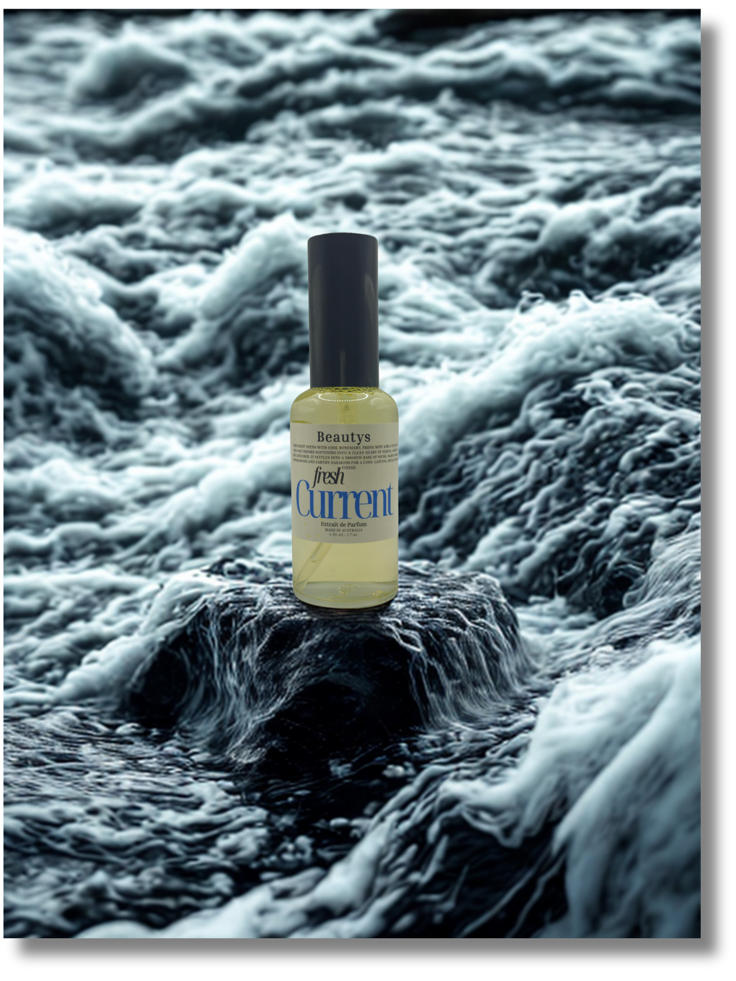 Tasmanian-made rosemary mint men’s cologne
