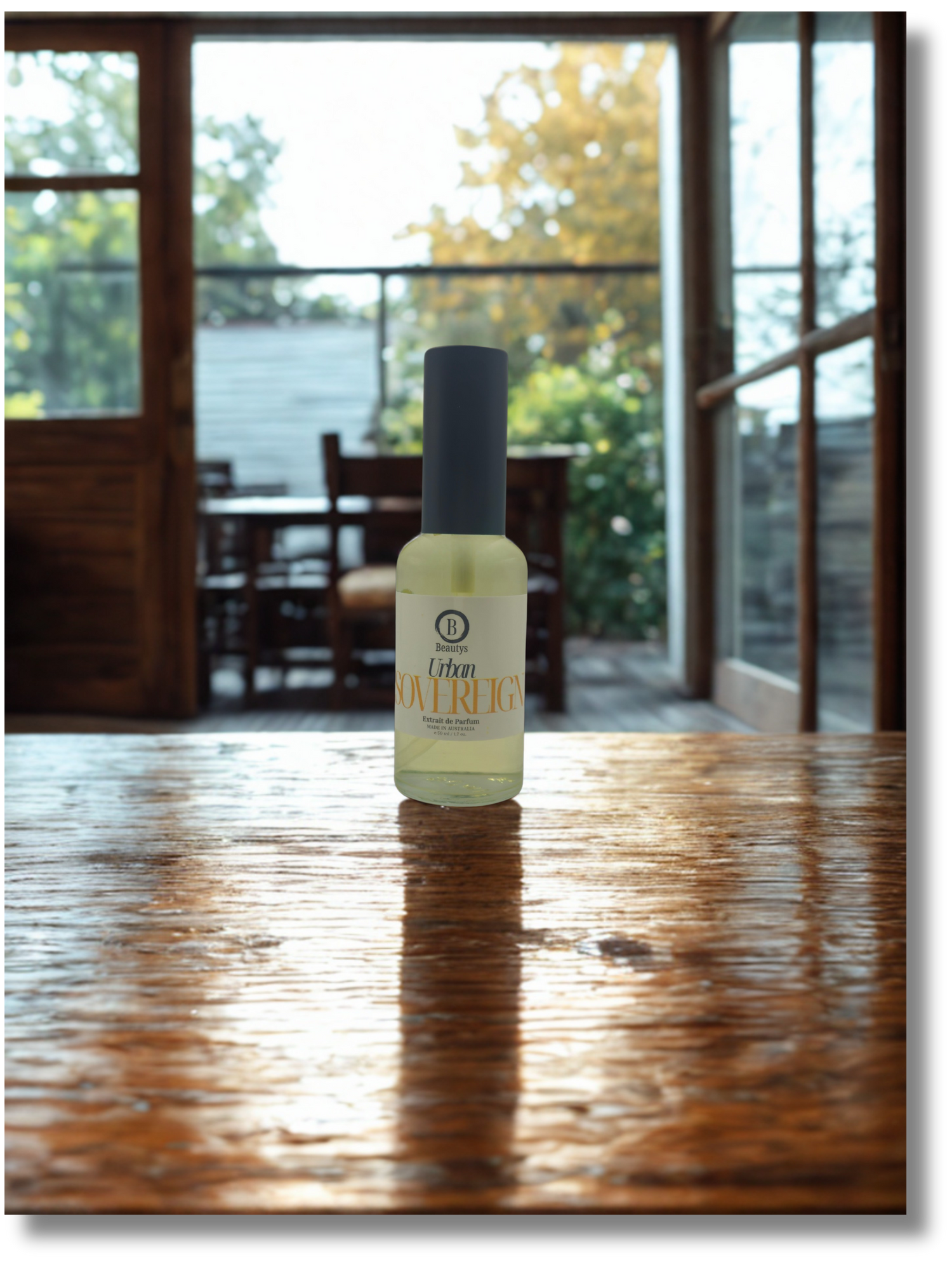 Urban Sovereign luxury masculine cedar patchouli fragrance