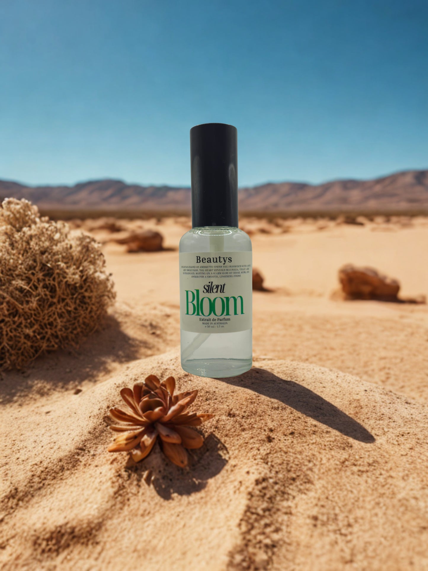 Silent Bloom Tasmanian artisanal feminine floral scent