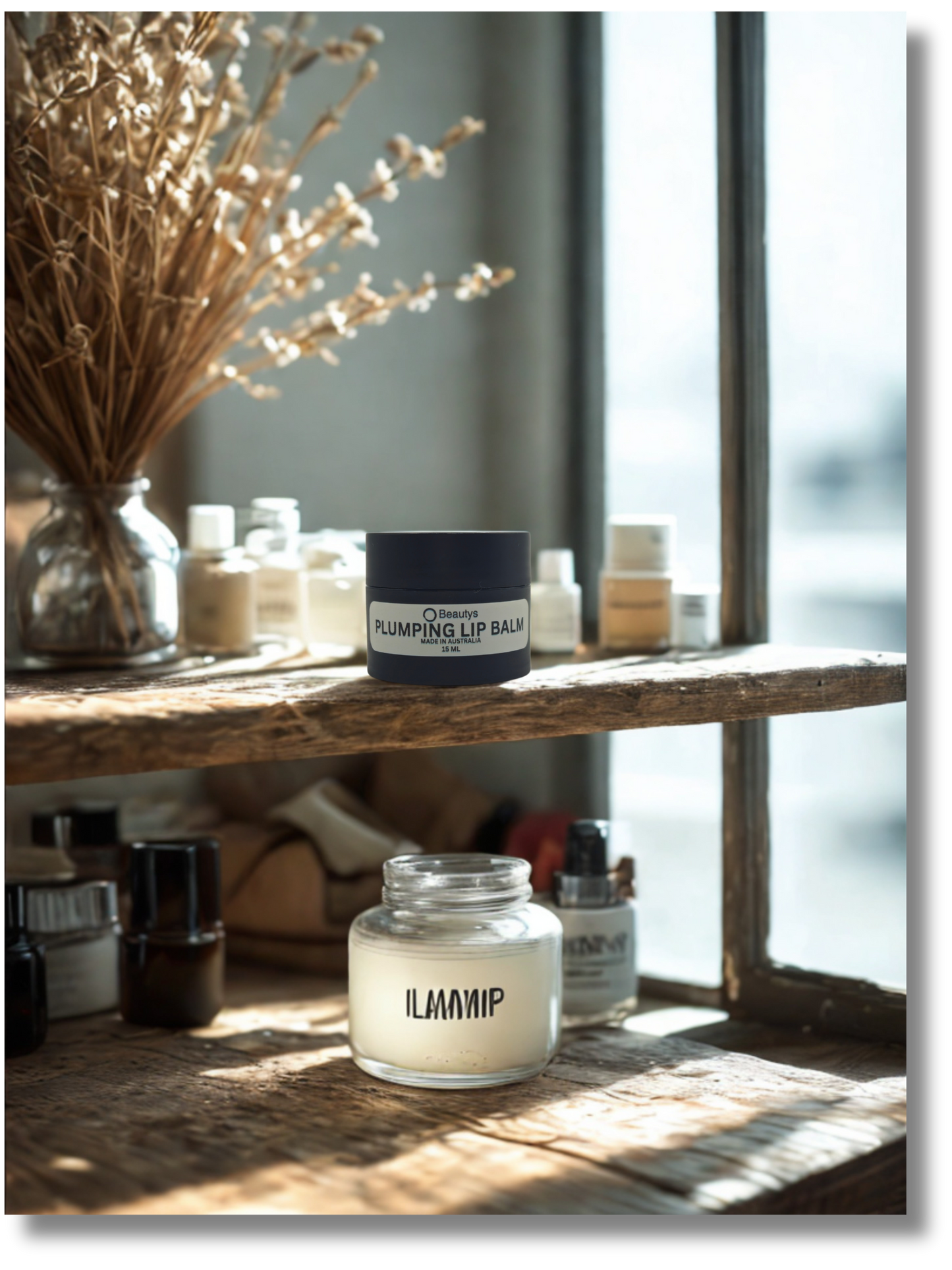 Beautys plumping lip balm for fuller hydrated lips