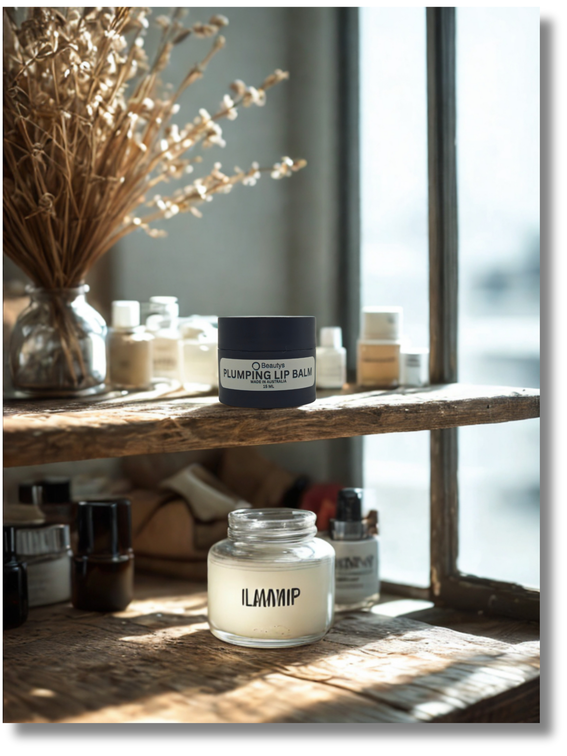 Beautys plumping lip balm for fuller hydrated lips