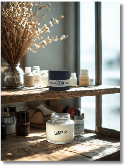 Beautys plumping lip balm for fuller hydrated lips