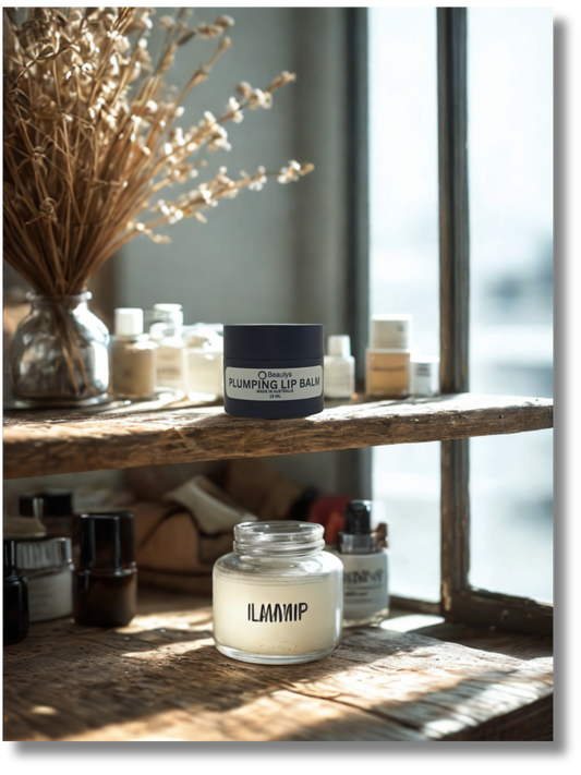 Beautys plumping lip balm for fuller hydrated lips