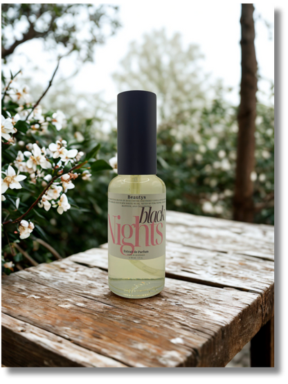 Beautys Black Nights handcrafted coffee floral fragrance