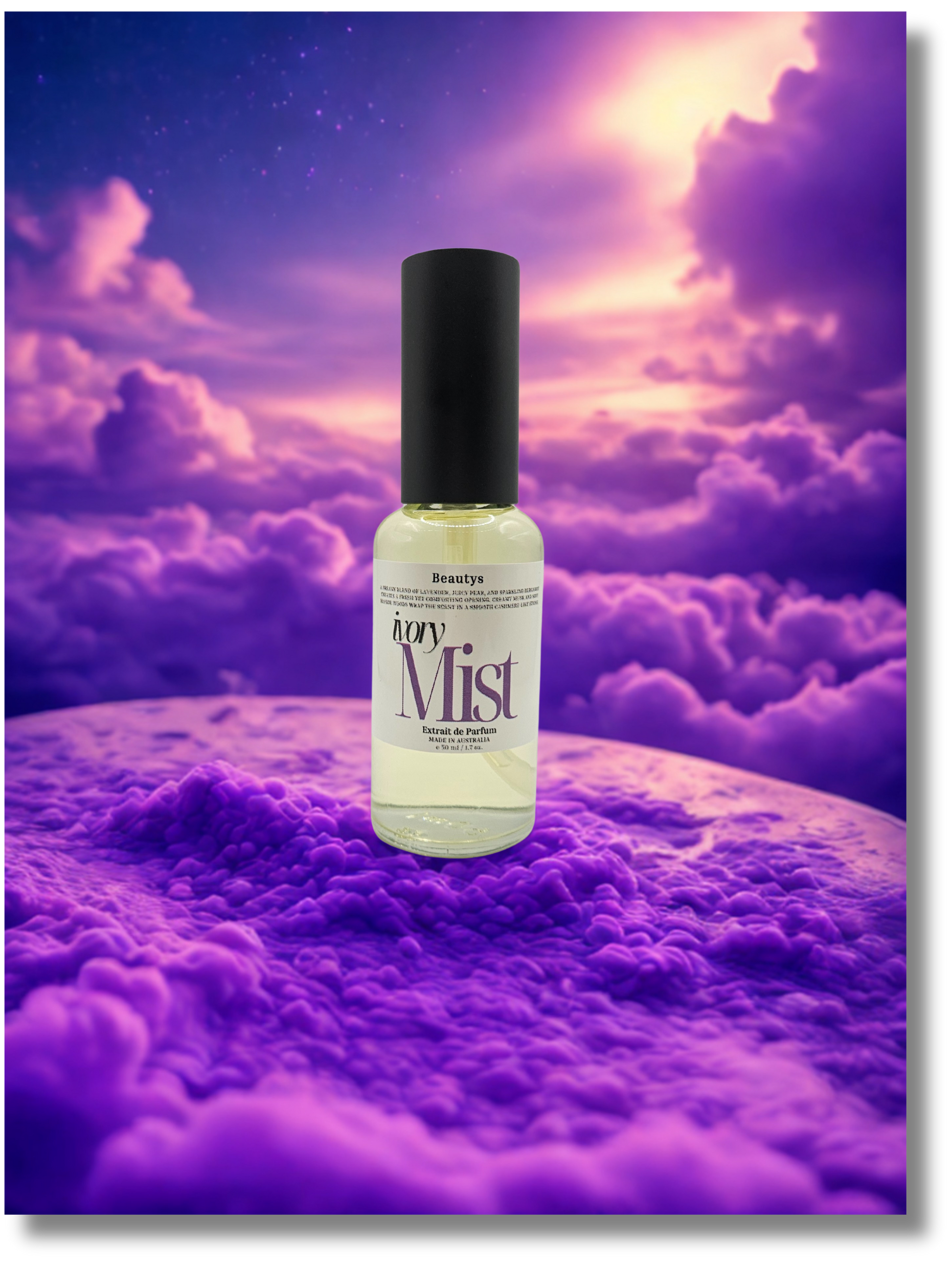 Ivory Mist creamy vanilla perfume Australia