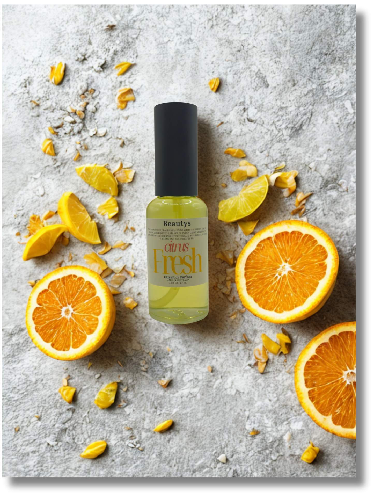Beautys Citrus Fresh handcrafted citrus extrait de parfum