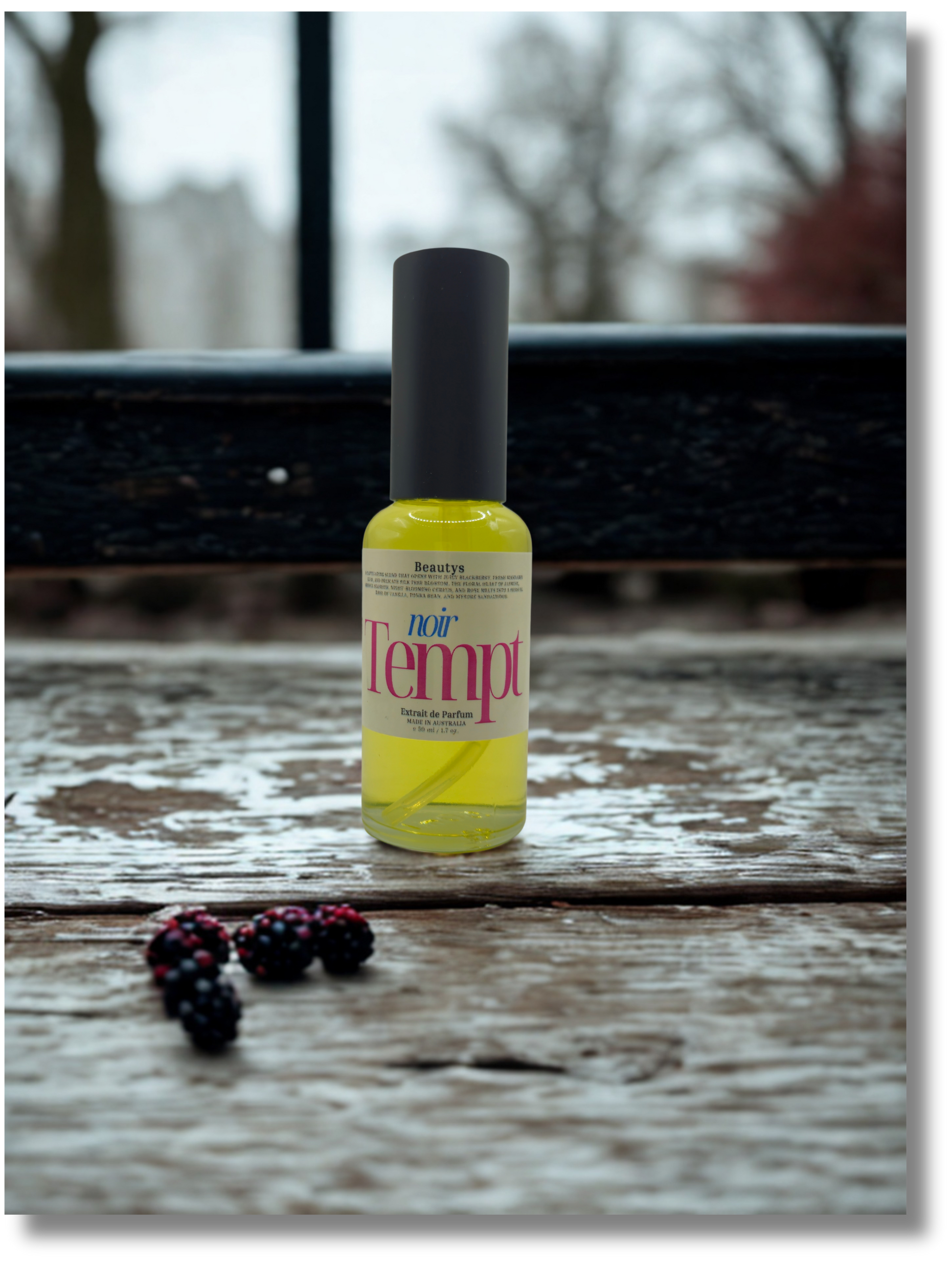 Noir Tempt sensual vanilla cologne Australia