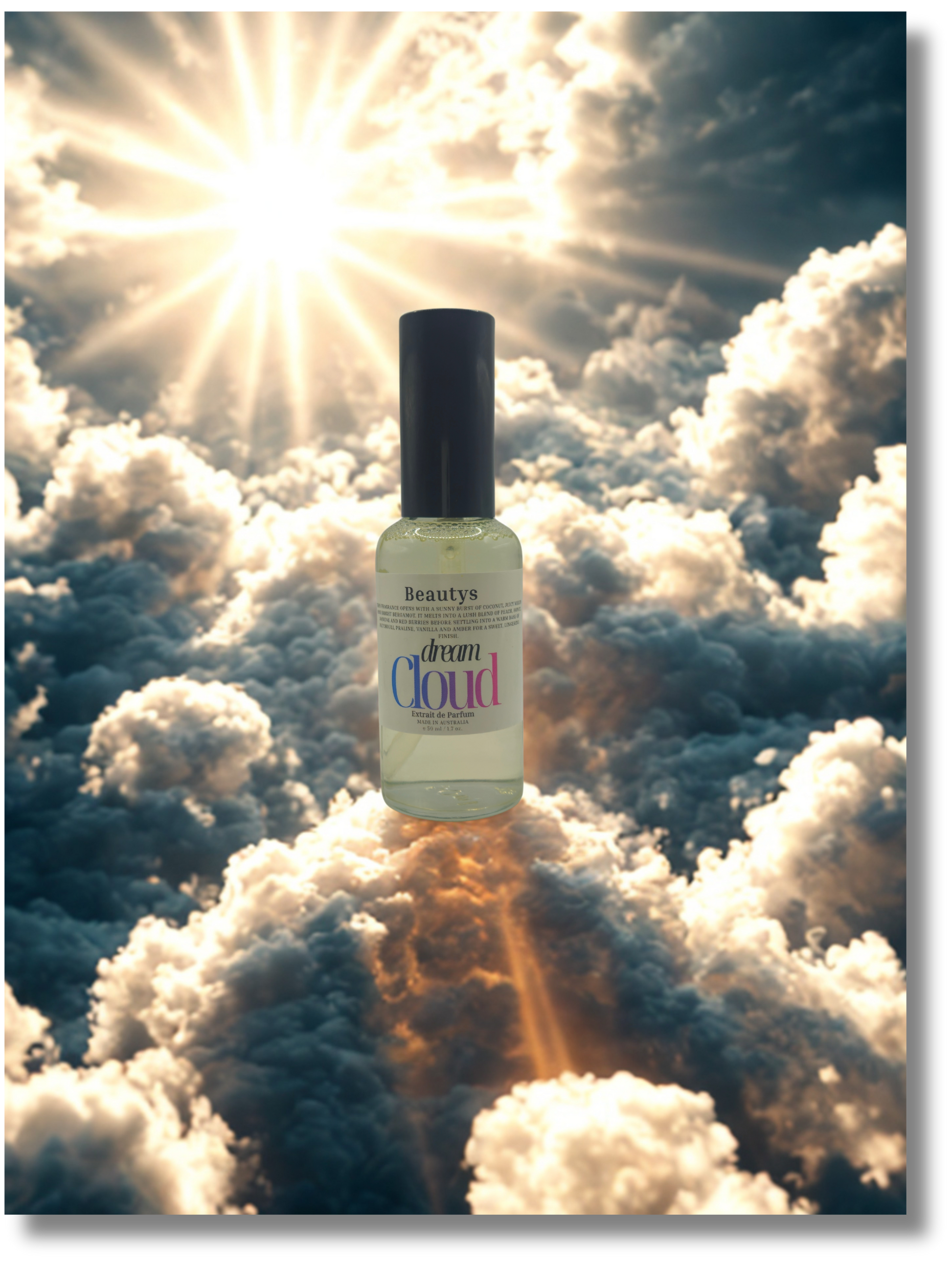 Tasmanian-made coconut peach women’s extrait