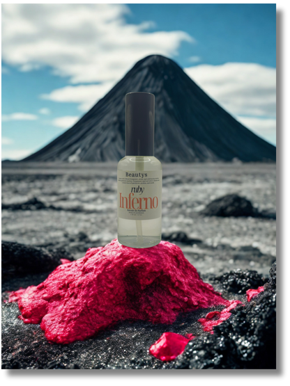 Tasmanian handcrafted bold fruity perfume Australia Ruby Inferno
