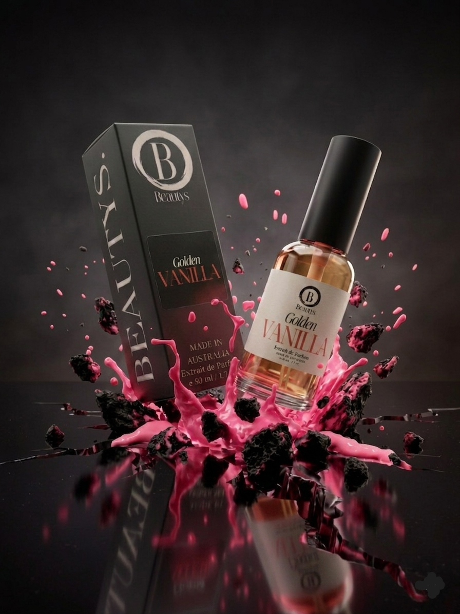 Golden Vanilla creamy vanilla caramel gourmand perfume for fans of vanilla caramel fragrances