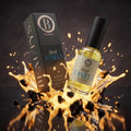 Royal Vanilla from Beautys, a high-quality vanilla extract bottle with a clear label and gold cap on a white background